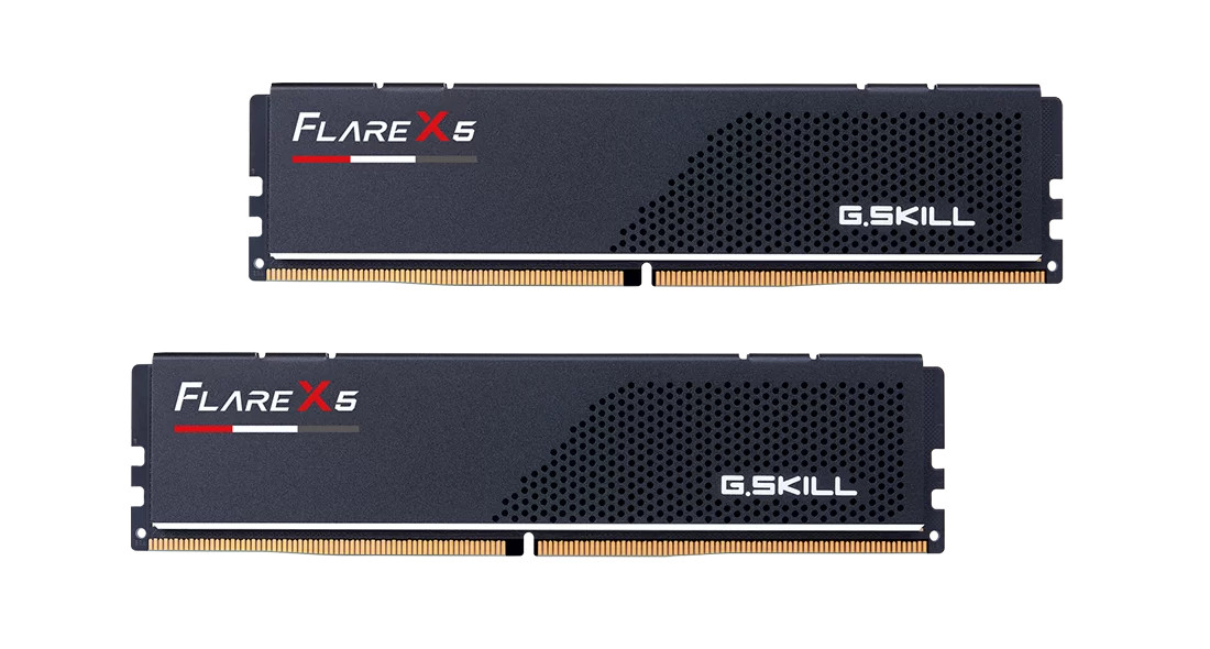 G.SKILL Flare X5 DDR5 6000MHz CL30 RAM 32GB Kit2 (2x16GB) AMD EXPO Black PC