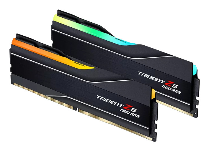 G.SKILL Trident Z5 Neo RGB DDR5 6400MHz CL30 RAM 32GB Kit2 (2x16GB) AMD EXPO Black PC