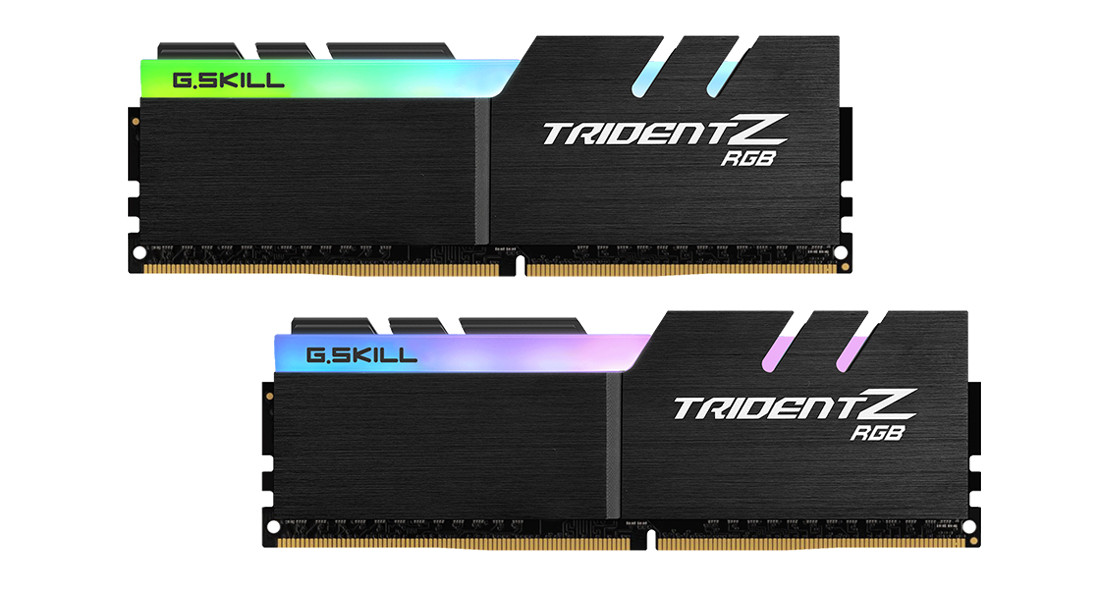 G.SKILL Trident Z RGB DDR4 2666MHz CL18 RAM 64GB Kit2 (2x32GB) PC