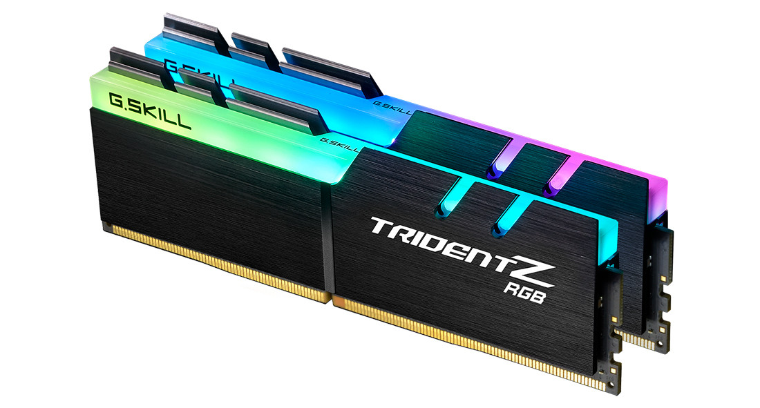 G.SKILL Trident Z RGB DDR4 3200MHz CL14 RAM 64GB Kit2 (2x32GB) PC