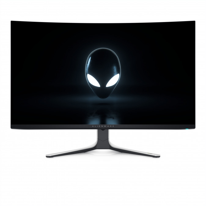 DELL Alienware Ívelt Monitor 31,6"  AW3225QF, QD OLED 3840x2160, 16:9, 1m:1, 1000cd, 0,03ms, DP, HDMI, szürke PC