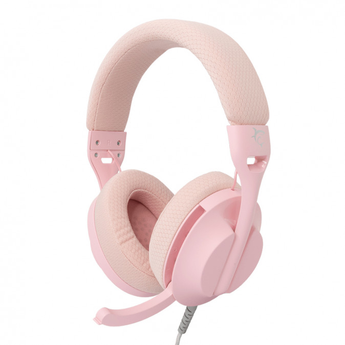 WHITE SHARK PARROT-P, GH-2440P, gamer fejhallgató, pink PC