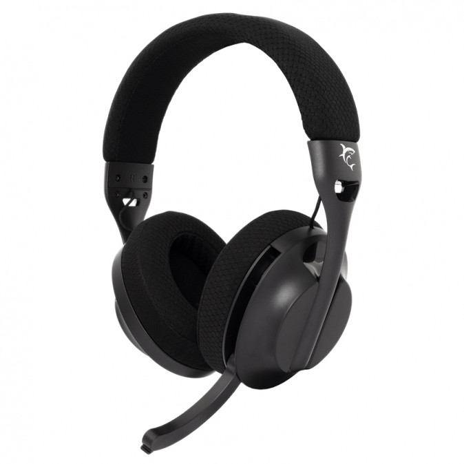 WHITE SHARK FALCON-B, GH-2441B, vezeték nélküli gamer fejhallgató, fekete PC