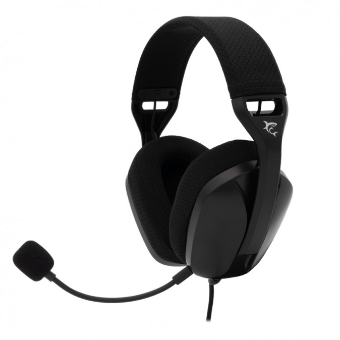 WHITE SHARK SPARROW-B, GH-2443B, gamer fejhallgató, fekete, (3.5 Jack 4 pin.) PC