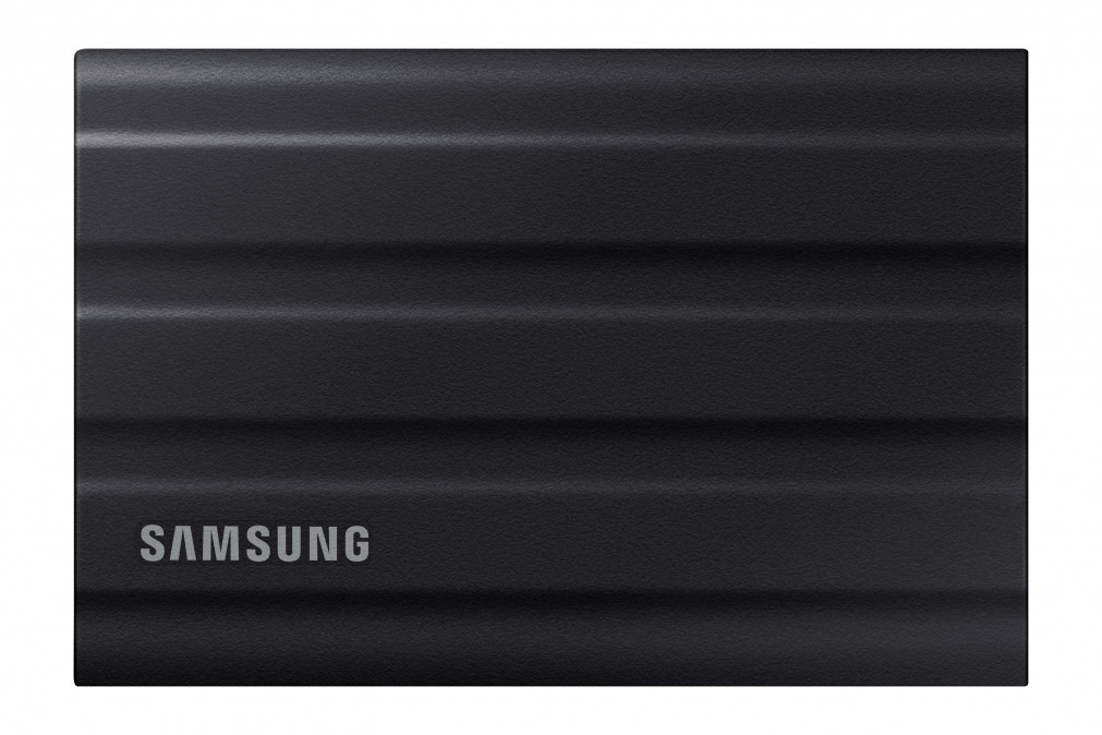 SAMSUNG Hordozható SSD T7 Shield, USB 3.2 Gen.2 (10Gbps), 4TB, Fekete PC