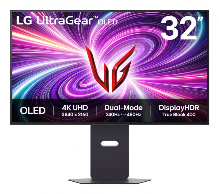 LG Gaming 240Hz OLED monitor 31,5" 32GS95UV, 3840x2160, 16:9, 275cd/m2, 0.03ms, 2xHDMI/DisplayPort/3xUSB, hangszóró PC