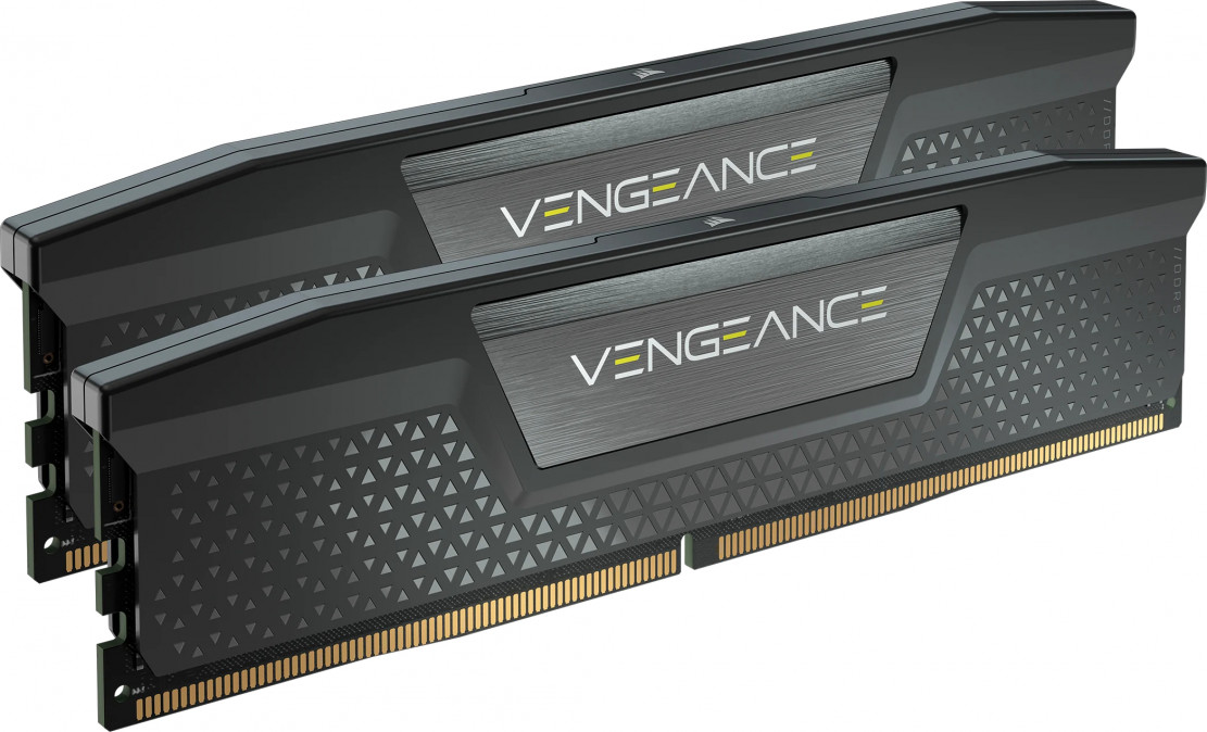 CORSAIR Memória VENGEANCE DDR5 32GB 6000MHz CL38 INTEL (Kit of 2), fekete PC