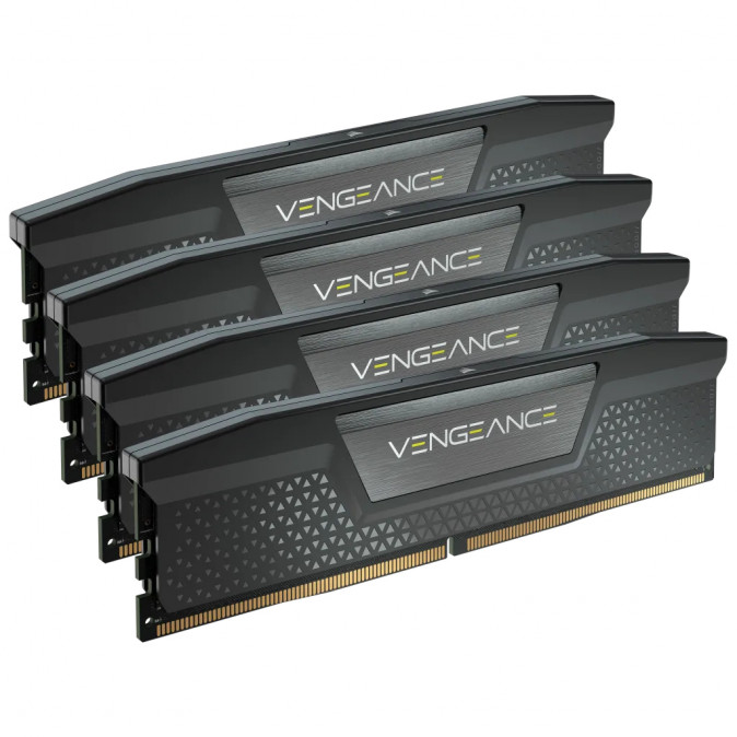 CORSAIR Memória VENGEANCE DDR5 96GB 6400MHz CL32 INTEL (Kit of 4), fekete PC