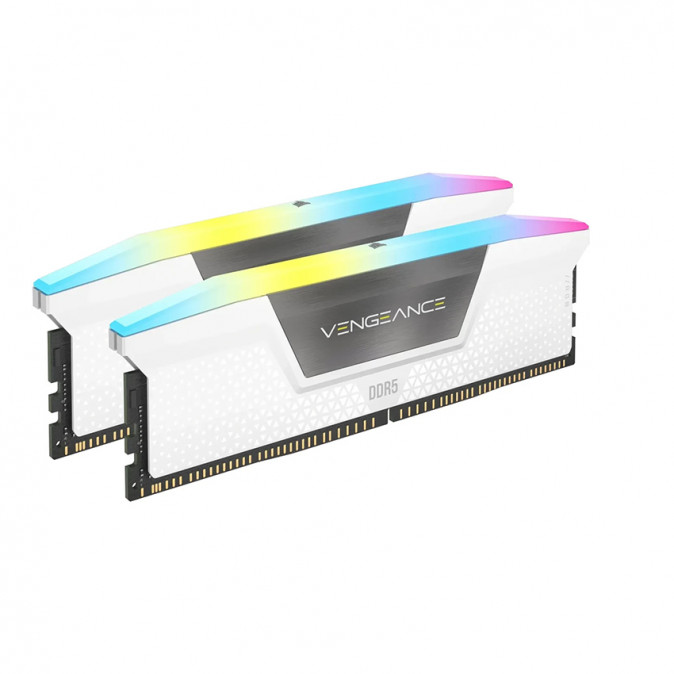 CORSAIR Memória VENGEANCE RGB DDR5 Light Enhancement Kit, Fényerősítő készlet, fehér PC