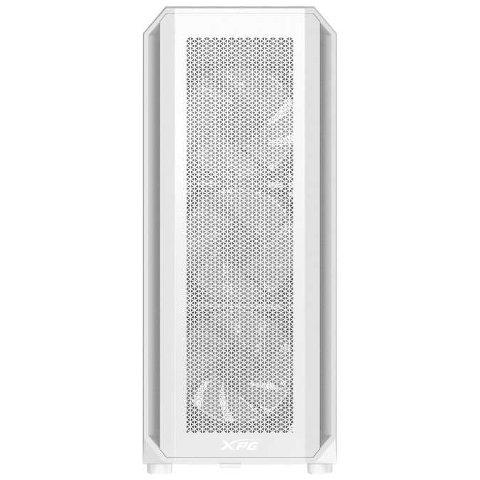 ADATA XPG Ház Midi ATX Valor AIR PLUS, 4x120mm RGB ventilátor, Tápegység nélkül, üvegfalú, fehér PC