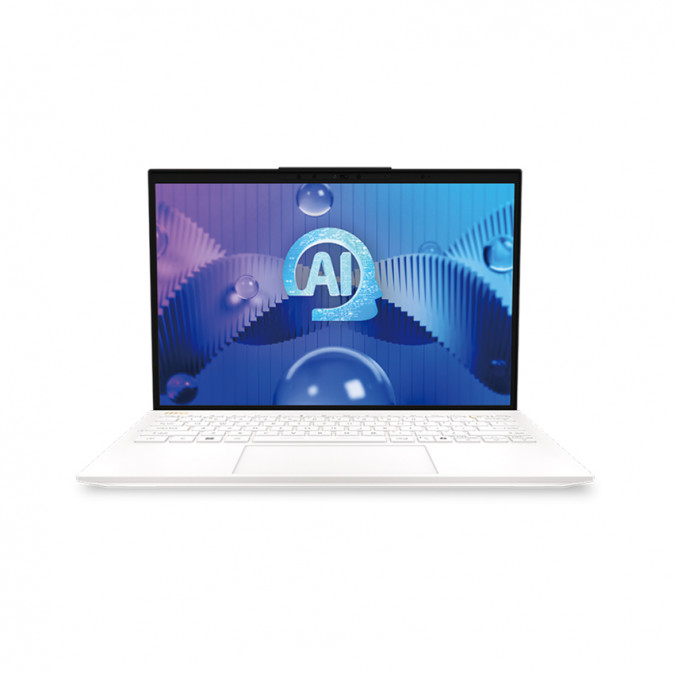 MSI Business NB Prestige 13 AI Evo A1MG-202, 13,3" QHD+ OLED, Intel Ultra 5 125H, 16GB, 1TB M.2, INT, WIN11H, White PC