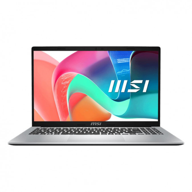 MSI Business NB Modern 15 F13MG-061, 15.6" FHD, i5-1335U, 16GB, 512GB M.2, INT, Win11H, Ezüst PC