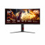 AOC Ívelt Gaming 240Hz monitor 34" CU34G4Z, 3440x1440, 21:9, 450cd/m2, 0,5ms, HDMIx2/DisplayPort/USBx2 thumbnail