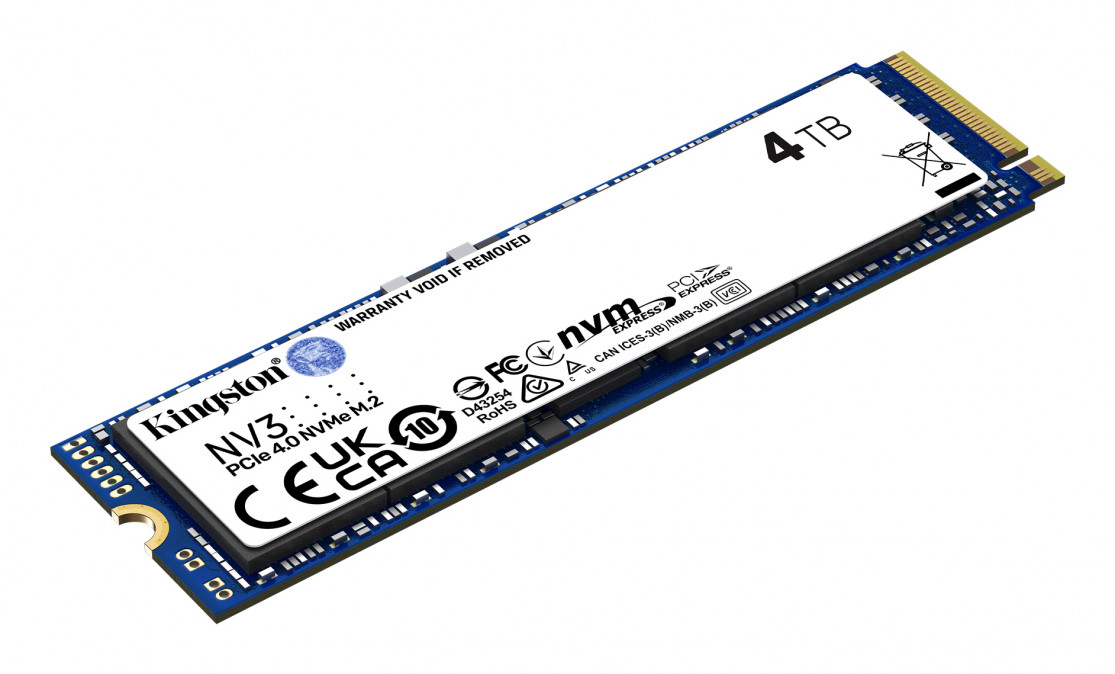 KINGSTON SSD M.2 2280 PCIe 4.0 NVMe 4000GB NV3 PC