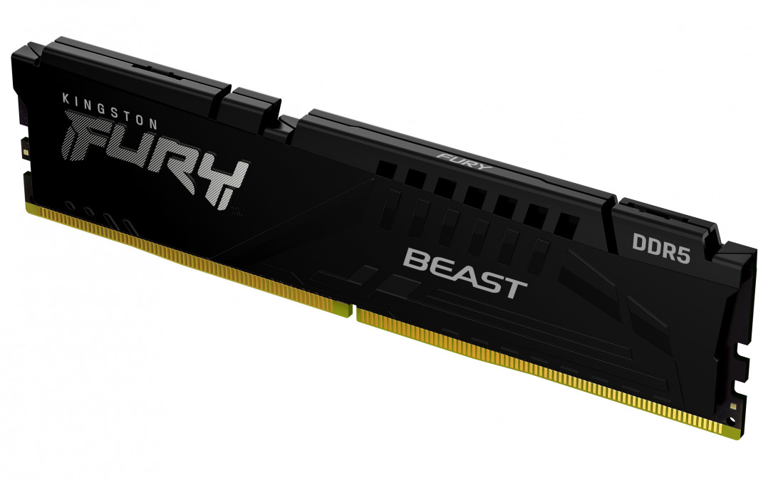 KINGSTON FURY Memória DDR5 16GB 6000MT/s CL36 DIMM Beast Black EXPO PC