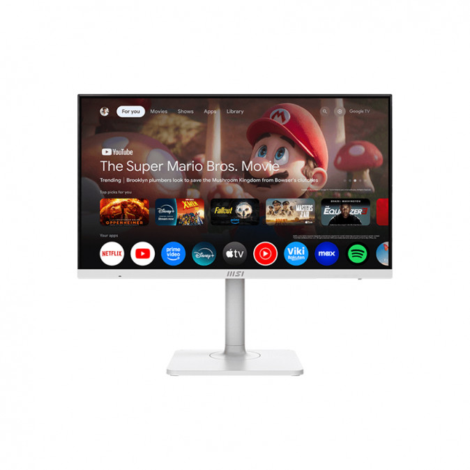 MSI Monitor Business Modern MD272UPSW 27" UHD, 3840x2160, 60Hz, IPS, 4ms, HDMI, DP, USB-C, White - SMART PC