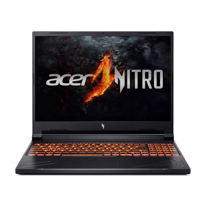 ACER Aspire Nitro ANV16-41-R6XU, 16" WQXGA IPS, AMD Ryzen 7-8845H, 16GB, 1TB SSD, GeForce RTX 4060, DOS, fekete PC