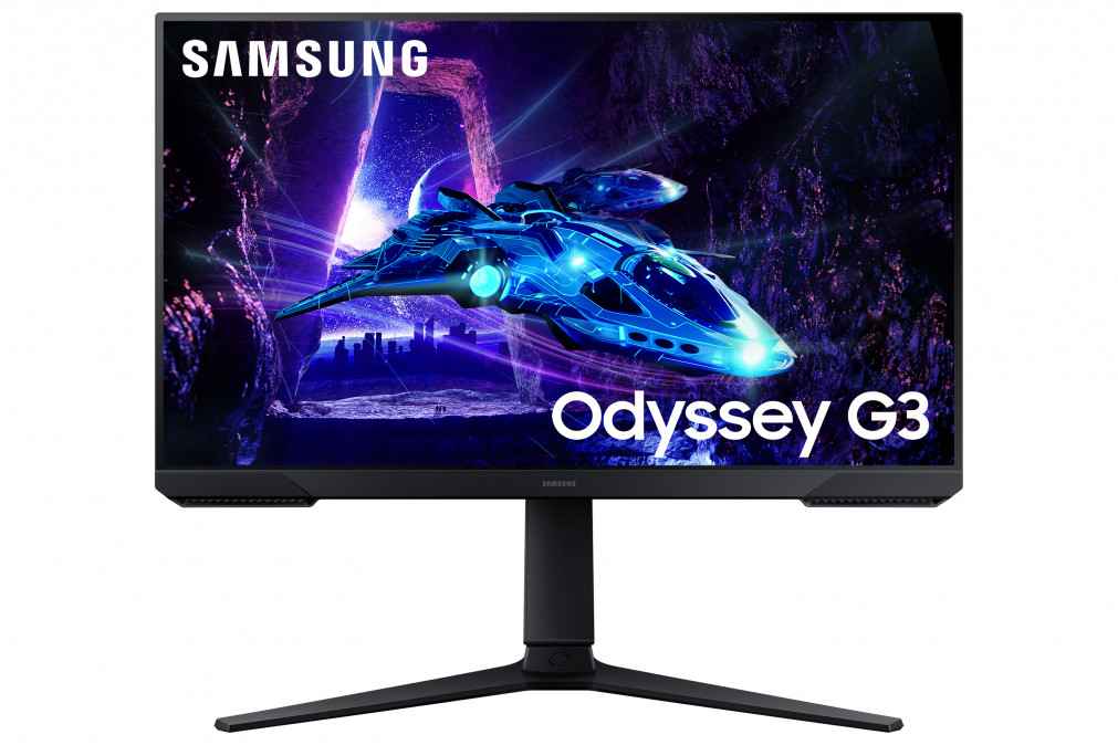 SAMSUNG Gaming 180Hz VA monitor 24" G30D, 1920x1080, 16:9, 250cd/m2, 1ms, HDMI/DisplayPort, Pivot PC