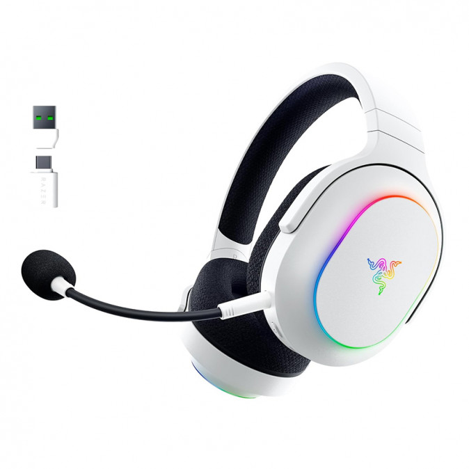 Razer Barracuda X Chroma Gaming fejhallgató - Fehér PC
