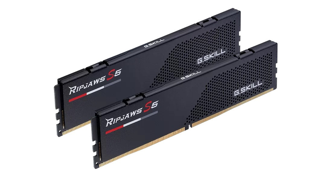 G.SKILL Memória DDR5 32GB 6000Mhz CL36 DIMM, 1.35V, Ripjaws S5 Intel XMP (Kit of 2) PC