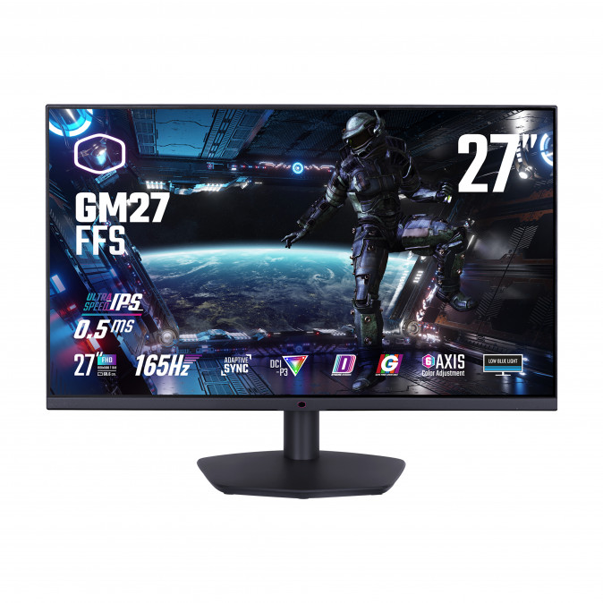 COOLER MASTER Monitor Gaming 27" GM27-FFS PC