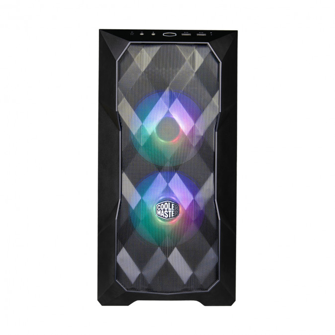 COOLER MASTER Ház Micro ATX MasterBox TD300 MESH - Fekete PC