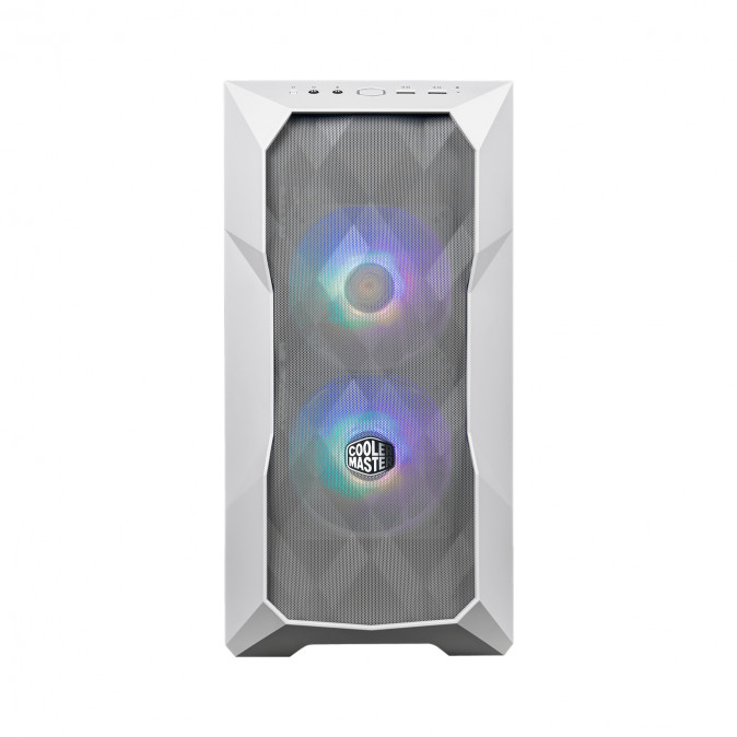 COOLER MASTER Ház Micro ATX MasterBox TD300 MESH - Fehér PC