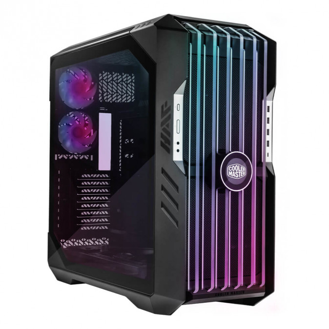 COOLER MASTER Ház ATX HAF 700 EVO - Fekete PC