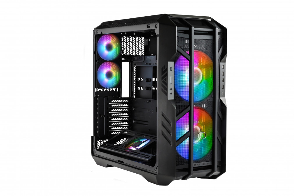 COOLER MASTER Ház ATX HAF 700 - Fekete PC