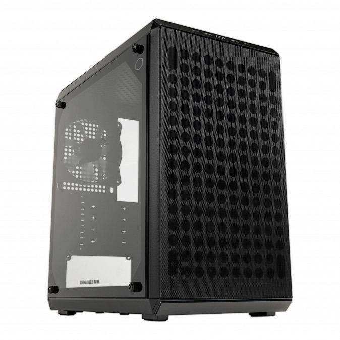 COOLER MASTER Ház Micro ATX MASTERBOX Q300L V2 - Fekete PC