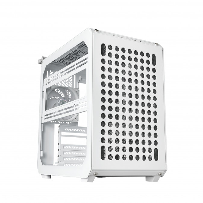 COOLER MASTER Ház Mid ATX QUBE 500 FLATPACK WHITE EDITION - Fehér PC