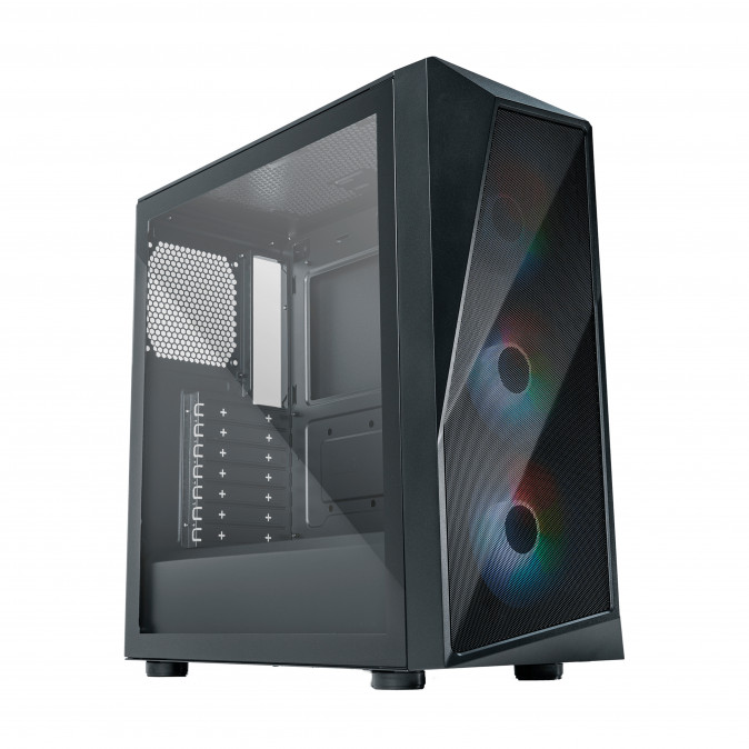 COOLER MASTER Ház Mid Tower ATX CMP 520 - Fekete PC