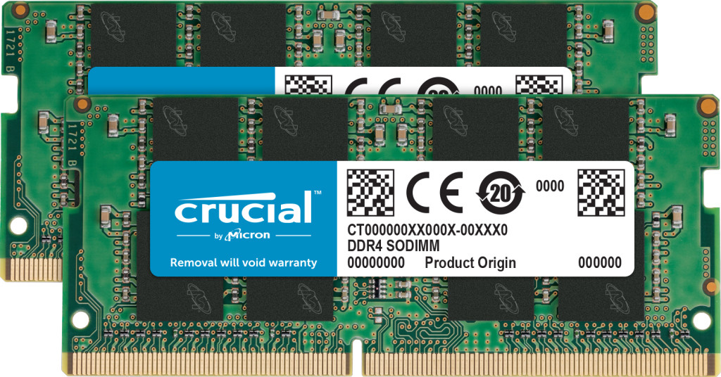 CRUCIAL NB Memória DDR4 16GB 3200MHz CL22 SODIMM (Kit of 2) PC