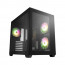 FSP CMT380B táp nélküli ablakos Mid Tower számítógépház fekete thumbnail