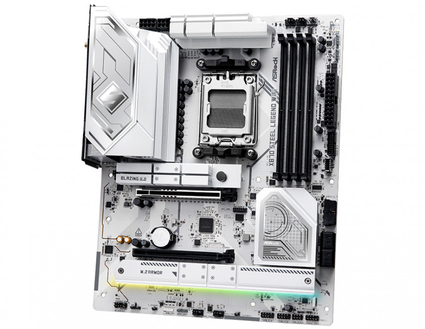 ASROCK Alaplap AM5 X870 STEEL LEGEND WIFI AMD X870, ATX PC