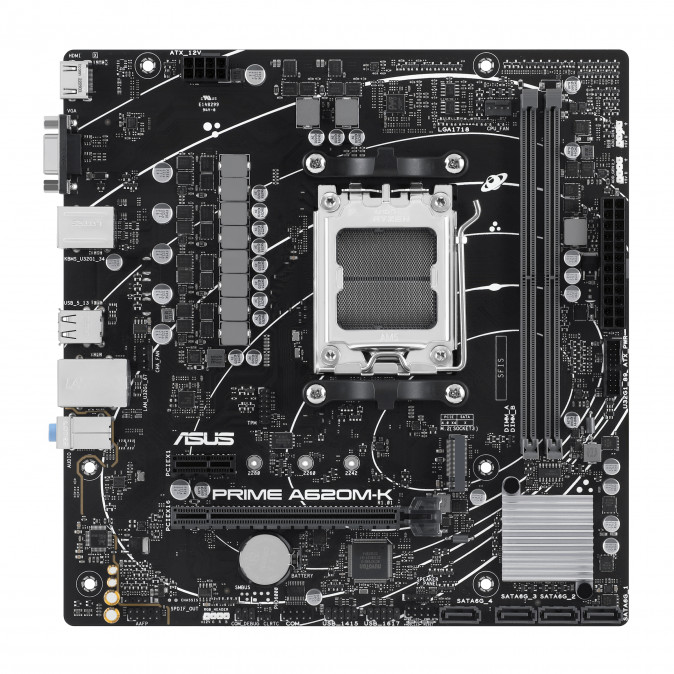 ASUS Alaplap AM5 PRIME A620M-K AMD A620, mATX PC