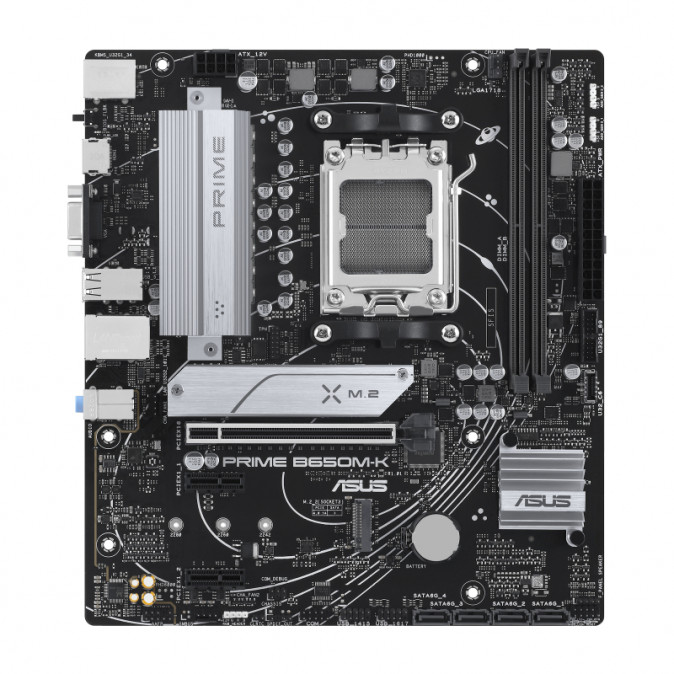 ASUS Alaplap AM5 PRIME B650M-K AMD B650, mATX PC