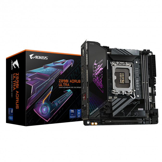 GIGABYTE Alaplap S1851 Z890I AORUS ULTRA INTEL Z890, mini-ITX PC