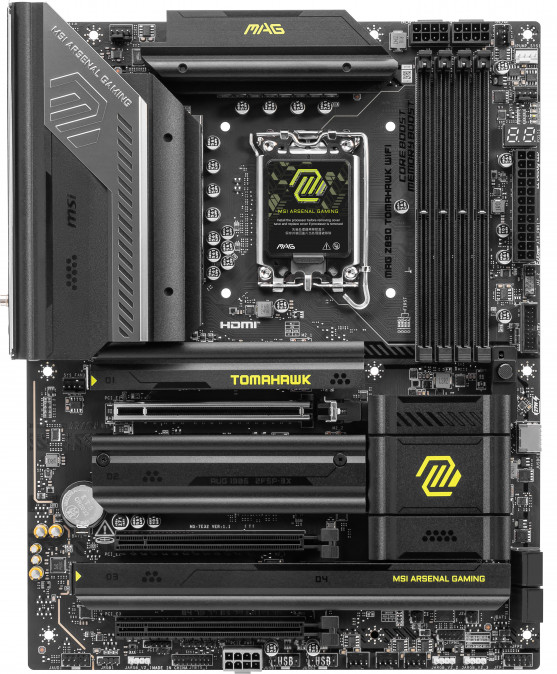 MSI Alaplap S1851 MAG Z890 TOMAHAWK WIFI Intel Z890, ATX PC