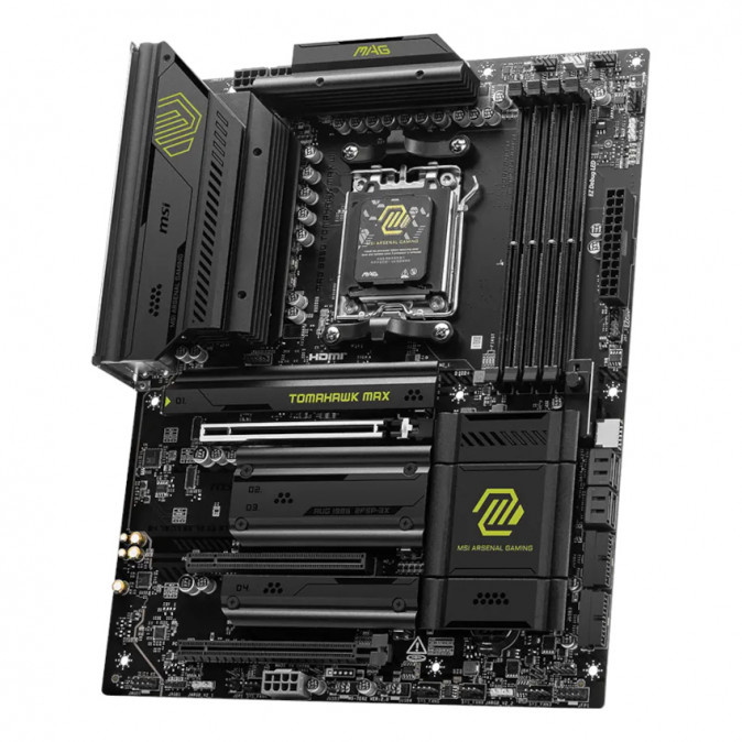 MSI Alaplap AM5 MAG B850 TOMAHAWK WIFI AMD B850, ATX PC