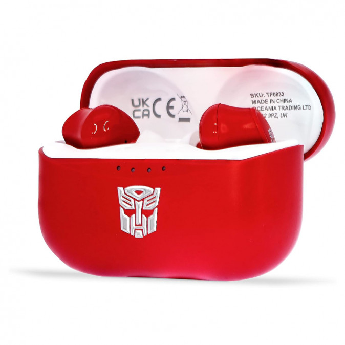 OTL Transformers Autobot vezeték nélküli fülhallgató - Piros (TF0933) Mobil