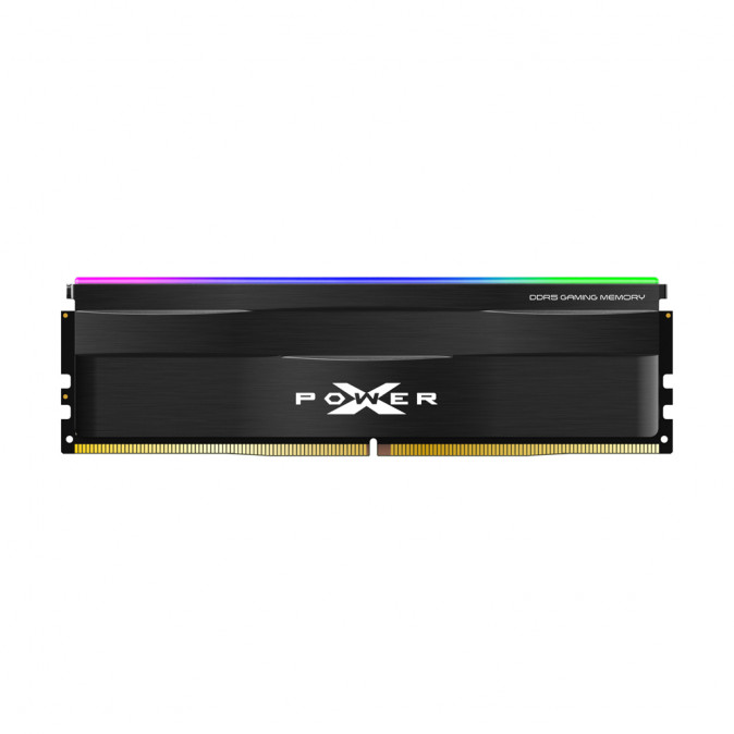 Silicon Power XPOWER Zenith RGB 64GB 6000MT/s DDR5 memória CL30 Kit of 2 fekete RGB PC