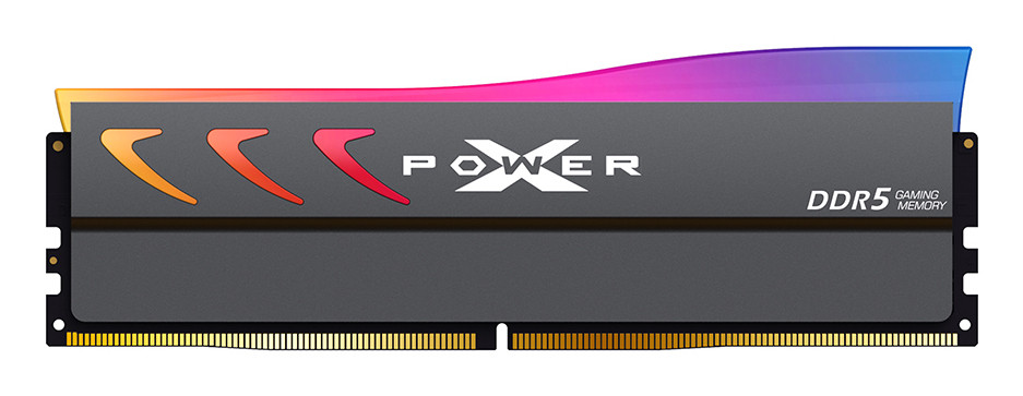 Silicon Power XPOWER Storm 16GB 6000MT/s DDR5 memória CL36 szürke RGB PC