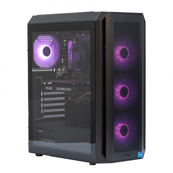 KV STARTER Gamer PC, Core i5-12400F 2.5GHz, 16GB, 1TB SSD, RTX3050 6GB PC