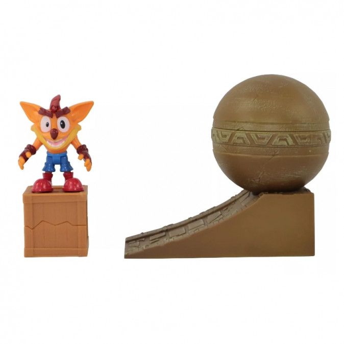 Crash Bandicoot akciófigura: Boulder Dash dioráma Ajándéktárgyak