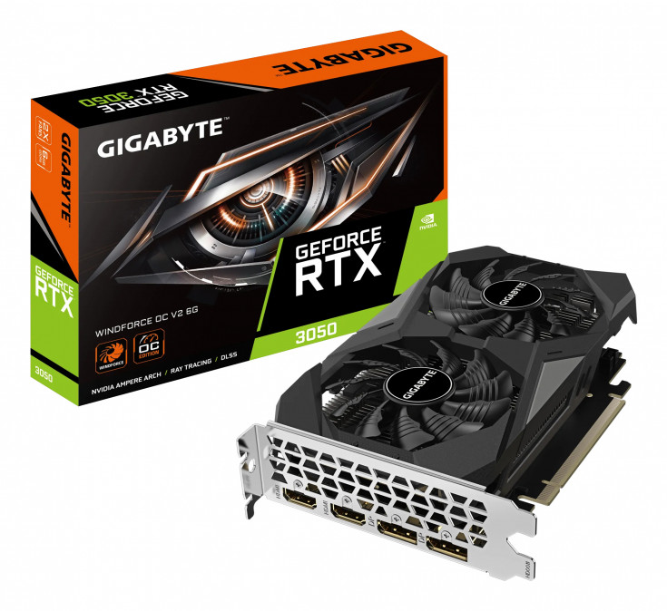 GIGABYTE Videokártya PCI-Ex16x nVIDIA RTX 3050 6GB DDR6 OC (GV-N3050WF2OCV2-6GD) PC
