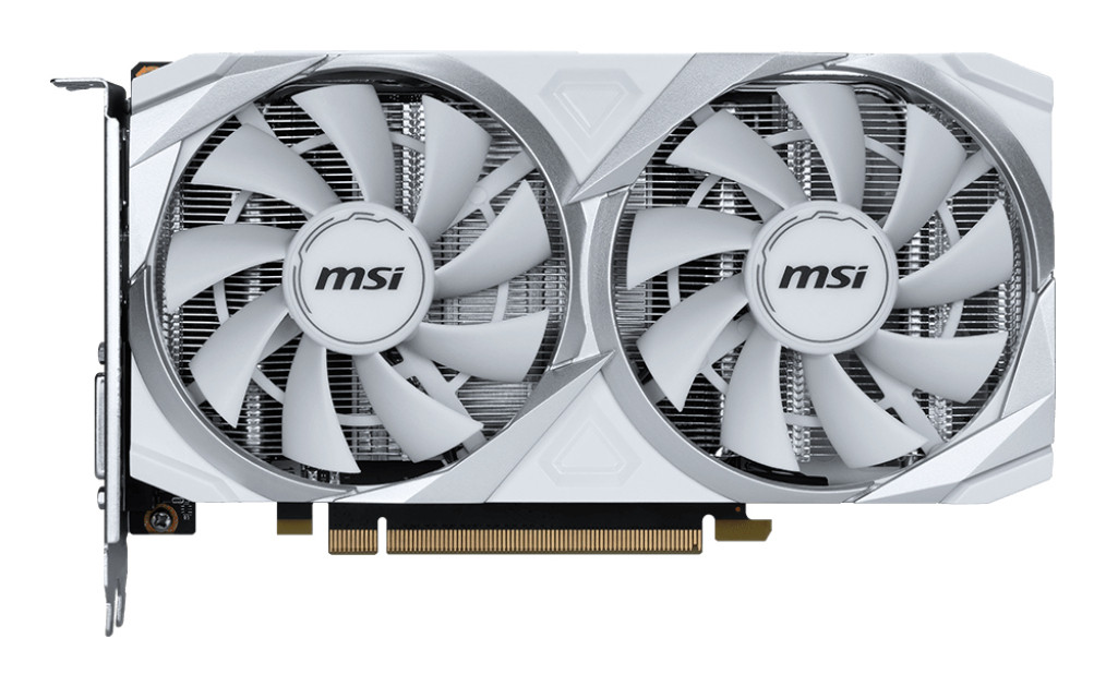 MSI Videokártya PCI-Ex16x nVIDIA RTX 3050 VENTUS 2X XS WHITE 8GB DDR6 OC PC