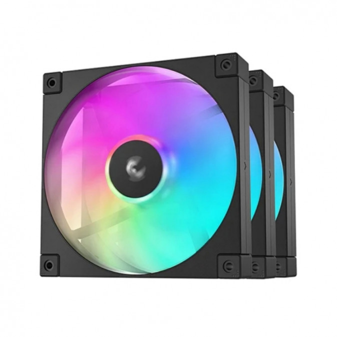 DeepCool Cooler 14cm - FD14 ARGB (3in1) (25,6dB; max. 144,09 m3/h; 3pin csatlakozó; hydro bearing, ház hűtésre, PWM) PC