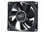 DeepCool Cooler 8cm - XFAN 80 (20.3dB; max. 37,03 m3/h; 2pin molex csati; 8cm, ház hűtésre) thumbnail