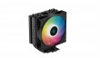 DeepCool CPU Cooler - AG400 BK ARGB (31,6 dB; max, 128,93 m3/h; 4pin csatlakozó, 4 db heatpipe, 12cm, PWM) thumbnail